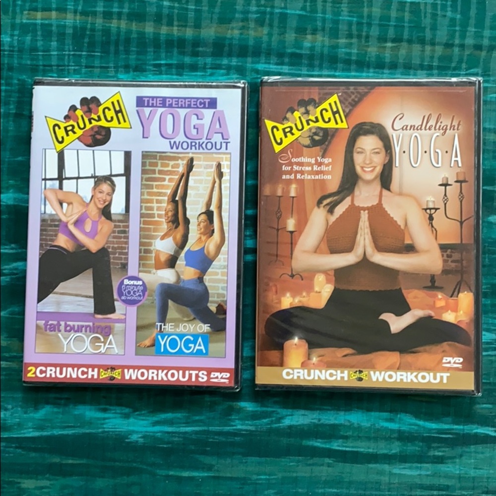 Crunch Workout DVD. Set of 2. Can sell separately.